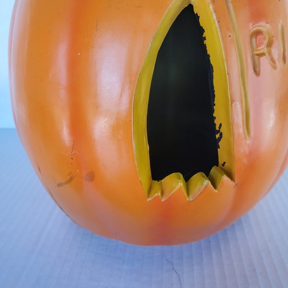 Halloween Foam Light Up Pumpkin Laser Cut Graveyard RIP - Picture 6 of 14